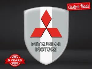 Mitsubishi Logo Auto Universal Alta Calidad Profesional